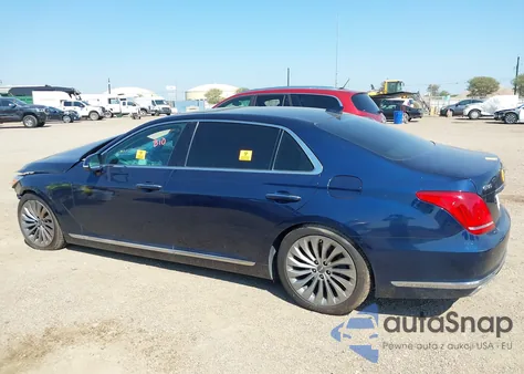 2019 Genesis G90 5.0 Ultimate z USA, uszkodzony, nr VIN KMHG54JH3KU053181